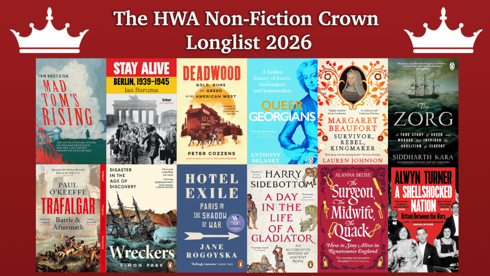 Historical Writers Association Longlist 2026, Hotel Exile, Jane Rogoyska